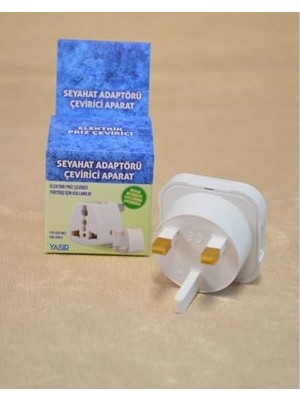 Berry Store Bilenler Priz Dönüştürücü Aparat Mekke – Medine Uyumlu | Yurt Dışı Uyumlu Adaptör | Hac ve Umre Için Pratik Çözüm