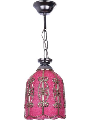 Berry Store Pembe-Gümüş Tekli Avize