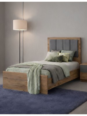 Noiss Home Decor Latre Karyola ve Başlık, 90X190 cm