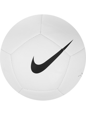 Nike DH9796-100 Pitch Team 4 No Beyaz Futbol Topu Poliüretan Deri Yüzeyli Yumuşak Zemin İçin