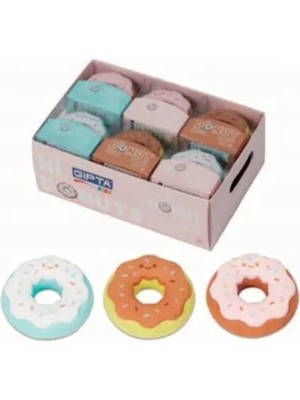 Gıpta Silgi Donut Pet Box 18 Li Paket K2375
