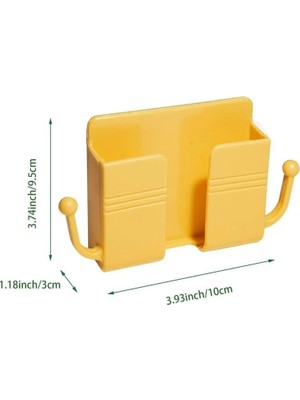 Berry Store May’s Nest Çok Amaçlı Duvar Askılı Organizer – Telefon, Kumanda ve Anahtar Tutucu | Dekoratif Pratik Duvar Düzenleyici