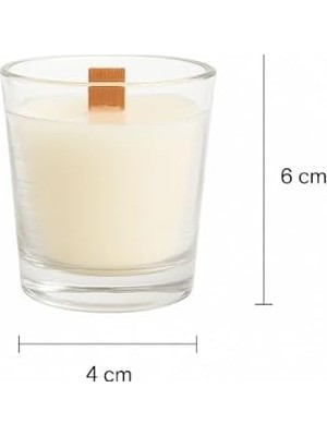 Nisar Store 40 ml Şat Bardak Paçuli Kokulu Kavanoz Mum