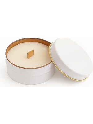 Nisar Store Paçuli&bergamot& Tarçın Kokulu Teneke Mum