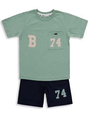 Civil Boys Erkek Çocuk B 74 Baskılı 2-5 Yaş Takım - Yeşil
