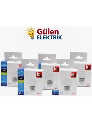 1W K2 Gece Ampulu 5 Adet
