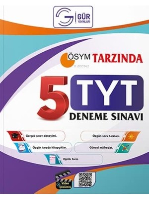 Nisar Store Ösym Tarzında 5li Tyt Deneme Sınavı