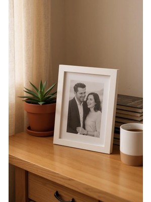 Nisar Store Ahşap Resim Çerçevesi 4'lü Set Halinde 13 x 18 cm Boyutunda