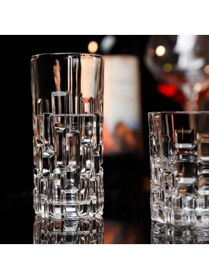 RCR Etna Yüksek Kalite Cam 6'lı Meşrubat Bardağı Seti 340 ml