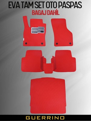 Rota Style KİA-SPORTAGE-HYBRİD-(2021-2025) Için Eva Ful Paspas Takımı (Metal Topukluk Dahil)