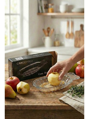Cam Rende - Elma Rendesi Cam Deposu ile Vitamin Değerlerini Koruyarak Püre Yapımı