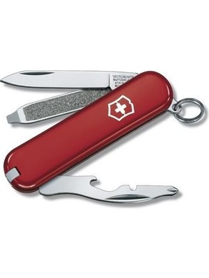 Victorinox 0.6163 Rally Çakı 58 mm Uzunlukta ABS Malzemeden Üretilmiş Çok Fonksiyonlu Çakı