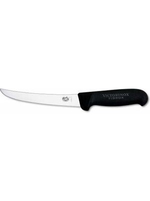 Victorinox 5.6503.15 15cm Siyah Kavisli Geniş Ağız Sıyırma Bıçağı