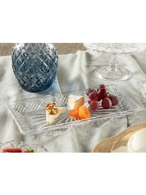 English Home Zena Cam Kayık Tabak