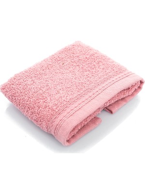 English Home Pure Basic Pamuklu El Havlusu Açık Gül Kurusu