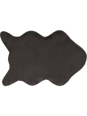 English Home Soft Touch Rabbit Pelüş Post 80x150 cm Antrasit