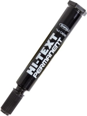 Hi-Text Permanent M. Yuvarlak Uç 830Pb Siyah 12’li