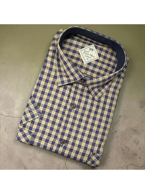 Eren Style Linen Keten Klasik %100 Cotton Kısa Kollu Terletmeyen Gömlek