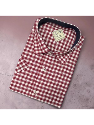 Eren Style Linen Keten Klasik %100 Cotton Kısa Kollu Terletmeyen Gömlek