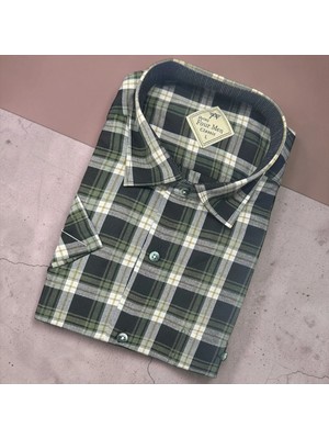 Eren Style Linen Keten Klasik %100 Cotton Kısa Kollu Terletmeyen Gömlek
