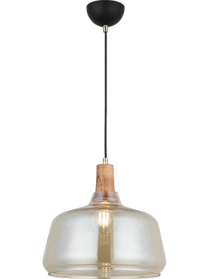 Nisar Store Vesbu Q30 Teklı Antık Lak Sarkıt Avıze 1XE27