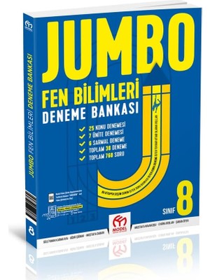 Berry Store 8.sınıf Jumbo Fen Bilimleri Deneme Bankası