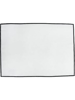 Berry Store Siyah Biyeli Amerikan Servis 2li 32X45 Cm, Tekli