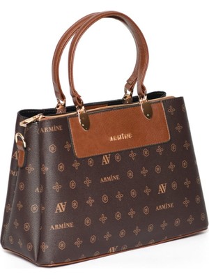 Armine 206 Kadın Çanta Kahverengi Ergonomik Tasarım Ve Şık Görünüm İle Günlük Kullanım İçin