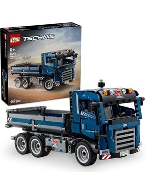 Nisar Store Damperli Kamyon 42203 – 9 Yaş ve Üzeri Erkek ve Kız Çocukları Için Direksiyon ve Hareketli Damper Kutusu Içeren Yaratıcı Araç Yapım Seti, Eğlenceli Doğum Günü Hediye Fikri (462 Parça)