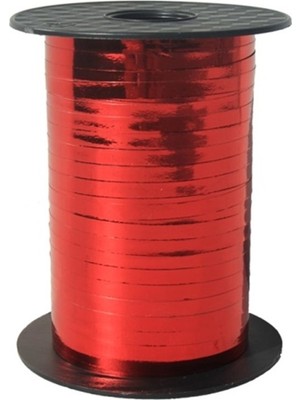 Nedi Rabant 8 Mm X 200 Mt San Metalik Kırmızı Rafya