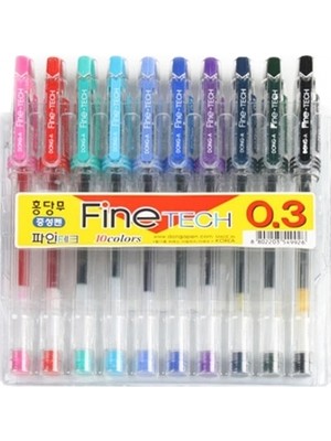 Dong-A Iğne Uçlu Kalem  Finetech  0,3 mm 10 Renk