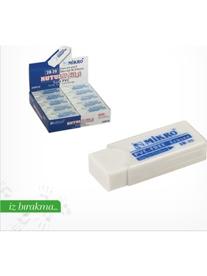 Mikro 2B 20 Beyaz Soft Silgi