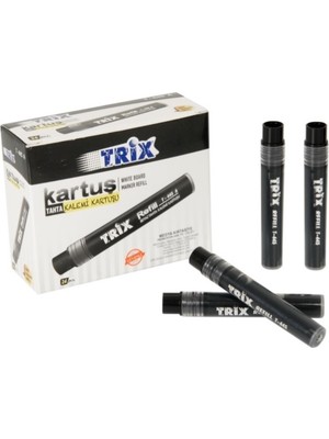 Trix Tahta Kalemi Kartuşu Siyah 24'lü