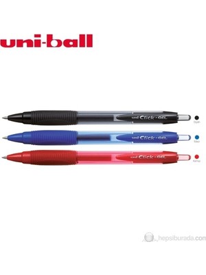 Uni-ball Click Gel 0,7 Jel Roller Kalem Siyah