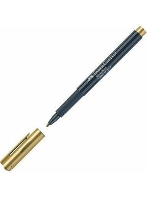 Faber-Castell Metallics Keçeli Kalem 6 Parça Mavi Renkli Metalik Uçlu Kalem Seti