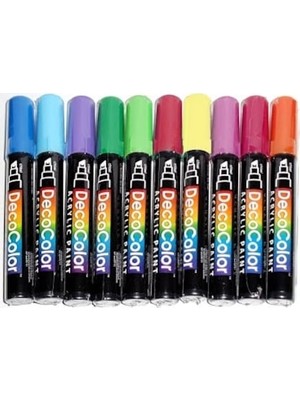 Esmo Industrial Paint Markör Kalem Kırmızı Suya Ve Isıya Dayanıklı