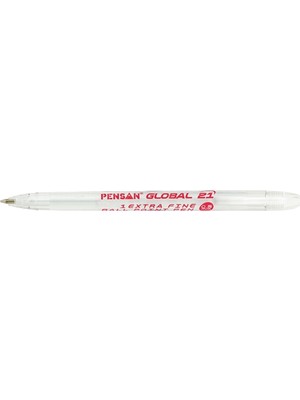 Pensan Global Tükenmez Kalem 0.5 mm Kırmızı 12'li Set Yerli Üretim Kalemler