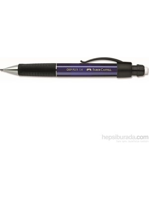 Faber-Castell Grip Plus 1.4mm Mekanik Kalem Mavi Renk Okul ve Ofis İçin Uzun Ömürlü