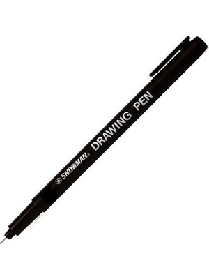 Snowman 0,05 Siyah Çizim Kalemi Teknik ve Sanat Çizimleri İçin İdeal Araç