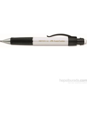 Faber-Castell Grip Plus 1.4mm Beyaz Mekanik Kurşun Kalem Ergonomik Tasarım ve Kaymaz Yüzey