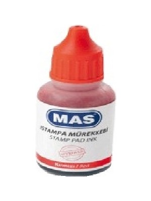 Mas Istampa Mürekkebi Kırmızı 464