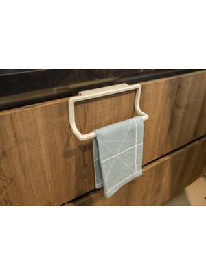 Berry Store Mutfak Banyo Havlu Askısı-Bej