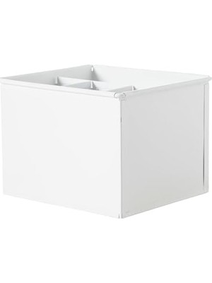 Berry Store Roma Bölmeli Düzenleyici Mat Beyaz 19X16X13