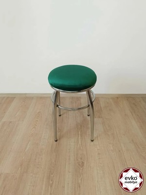 Evko Mobilya Tabure, Bar Taburesi, 6 Adet Tabure, Puf, Bench, Metal Ayaklı Tabure, İç İçe Geçebilen Tabure, Mutfak Balkon Bahçe Taburesi