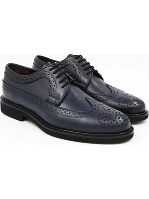 Bags Shoes Danacı 906-2 Erkek Hakiki Deri Ultra Hafif Hazır Taban Premium Klasik Oxfort Çiftyüz Ayakkabı