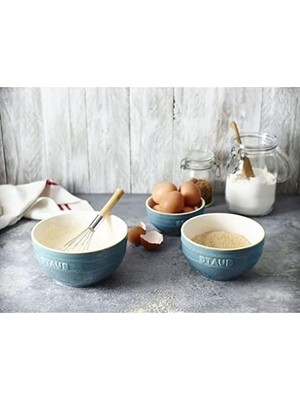 Nisar Store Kase 14 cm Set, 4'lü, Yuvarlak, Ceramic By