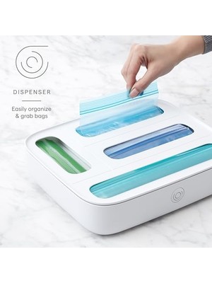 Berry Store Storabag Düzenleyici - 4 Bölmeli, Beyaz