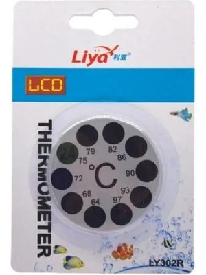 Liya LY302R- LCD Dijital Rakam Göstergeli Derece Yapıştırmalı