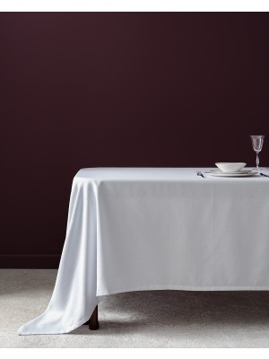 Madame Coco Bourdon Masa Örtüsü - Beyaz - 160X230 cm