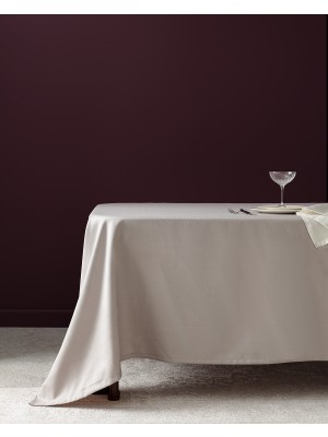 Madame Coco Ancella Masa Örtüsü - Açık Gri - 160X230 cm